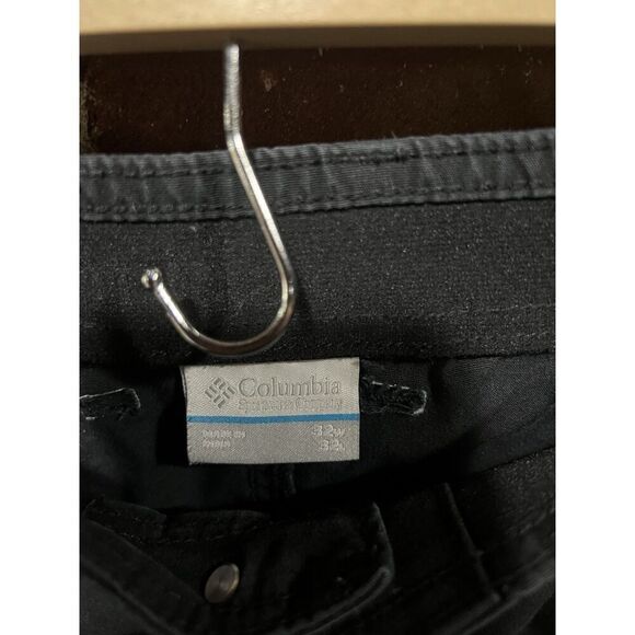 Columbia Mens Black Stretch Fit Outdoor HIking Pants Size 32 x 32 - Picture 3 of 3